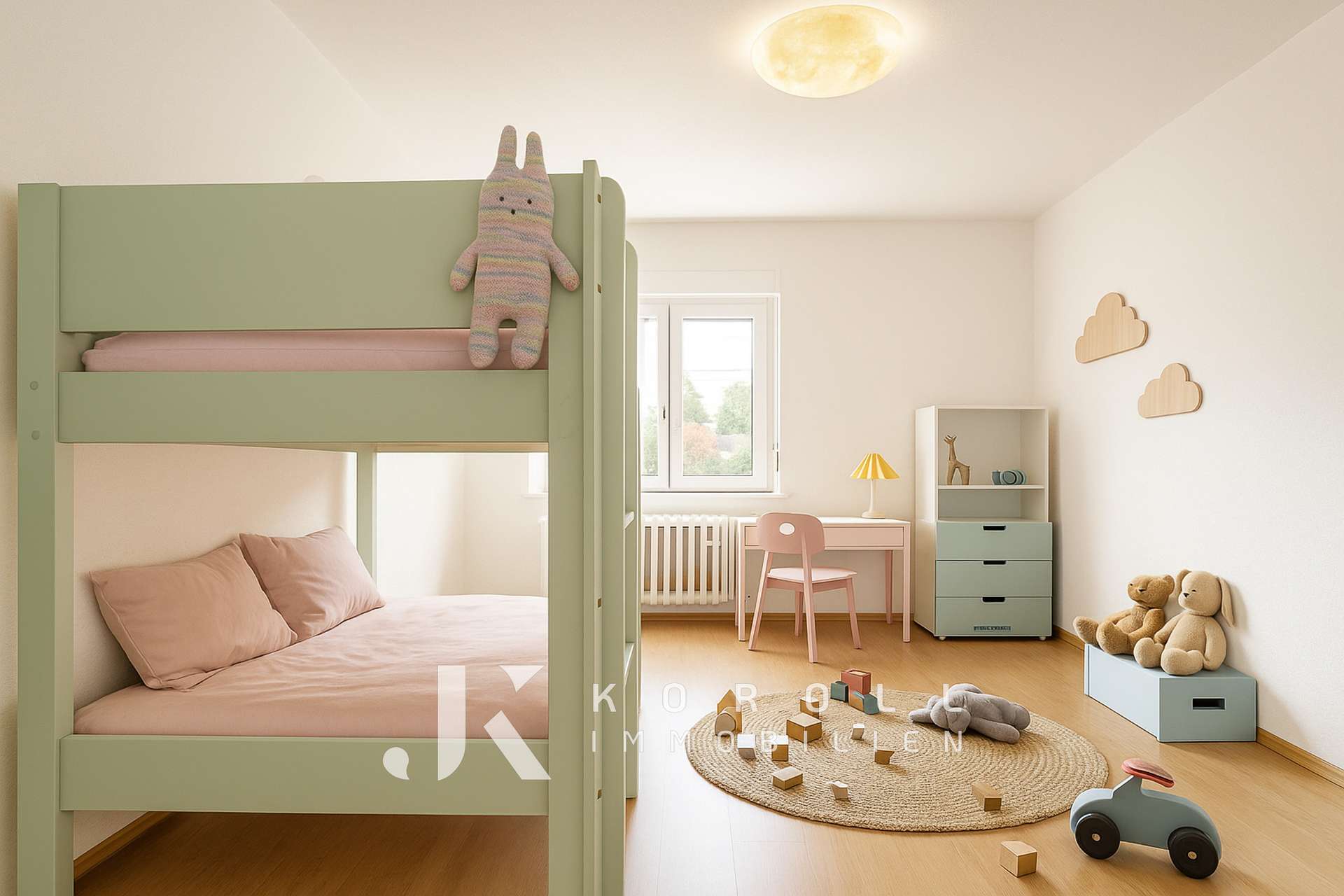 Kinderzimmer Renovierungsbeisp