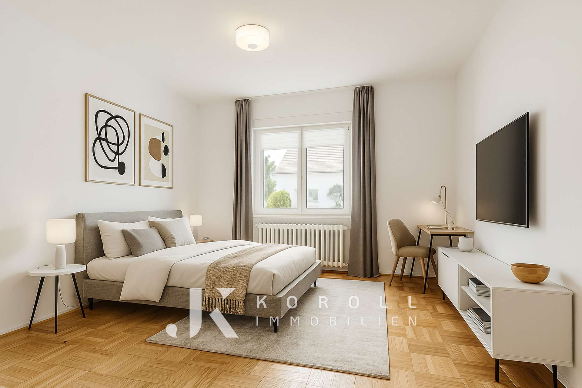 Schlafzimmer Renovierungsbeisp