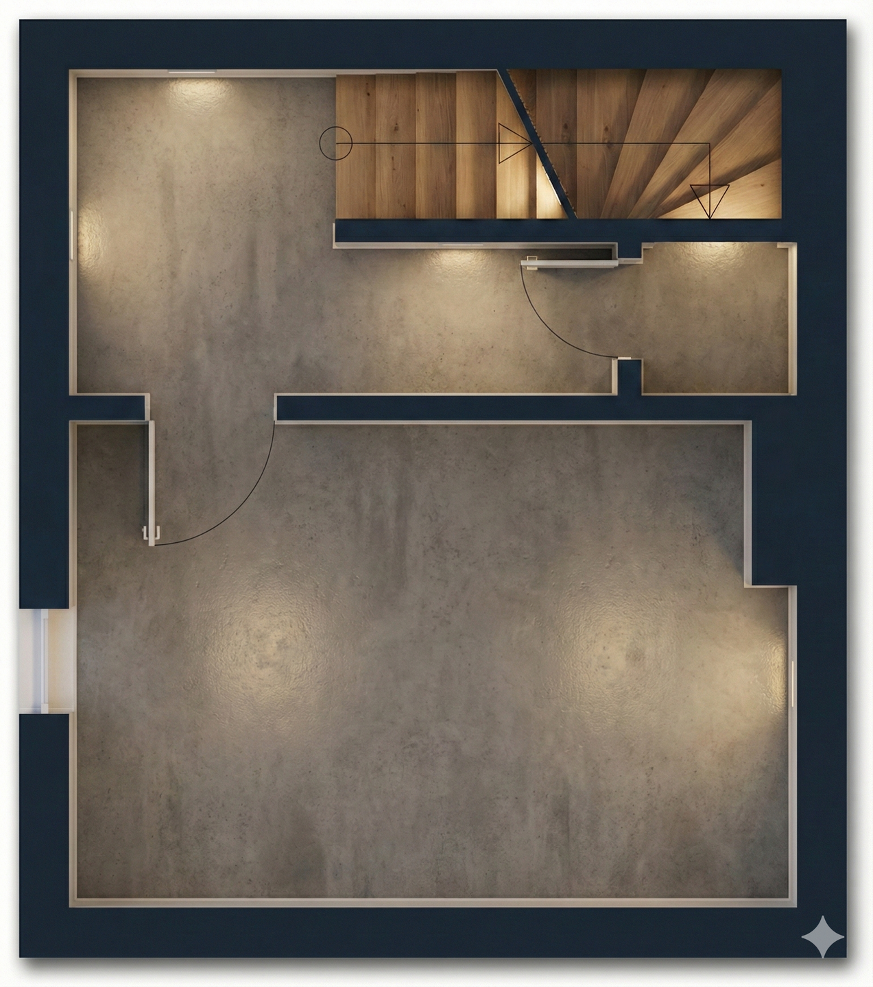 Skizze Kellergeschoss