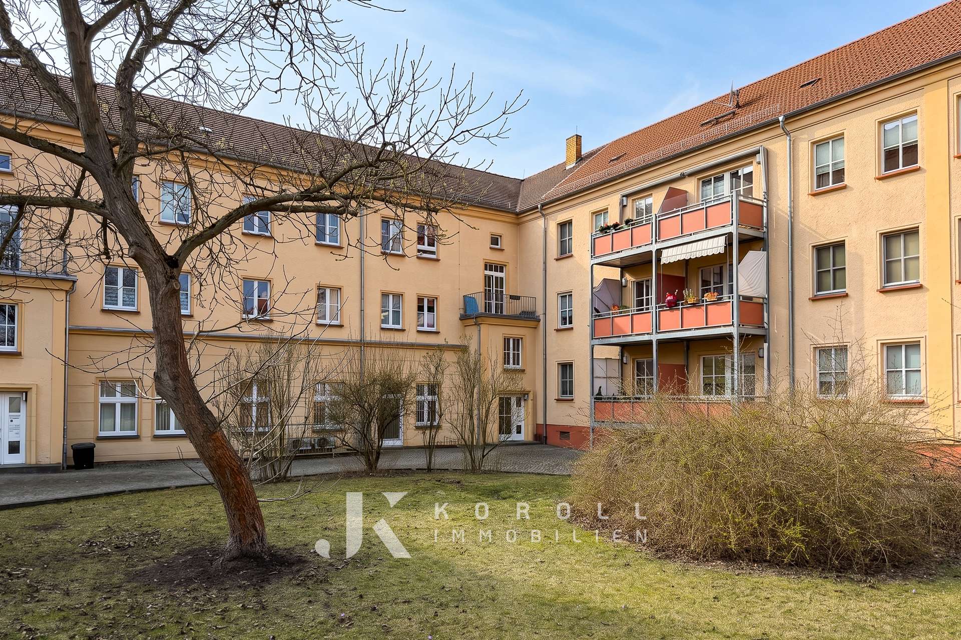 Außenansicht Innenhof