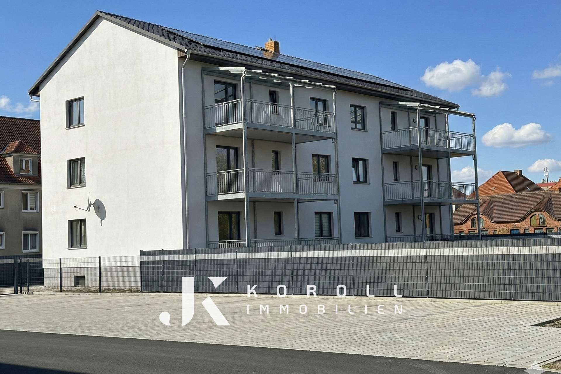 entstehende Parkplätze illustriert